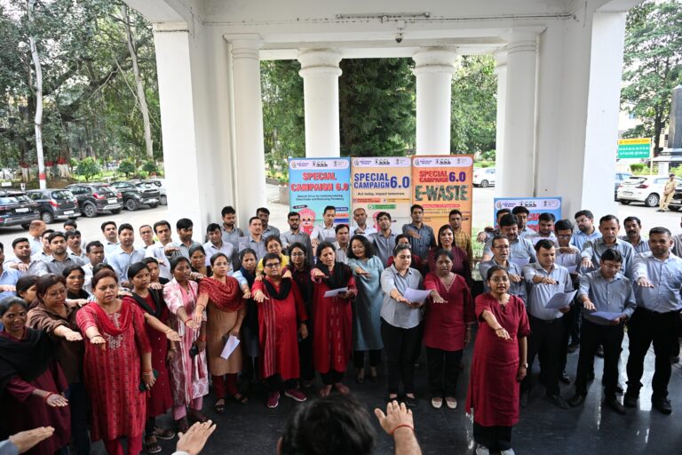 *स्पेशल कैंपेन 6.0 के तहत सीसीएल मुख्यालय समेत सभी कोयला क्षेत्रों में दिलाई गई स्वच्छता शपथ*
